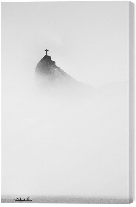 Leinwand Poster, Bilder Cristo in the mist, Trevor Cole, 40 × 60 cm