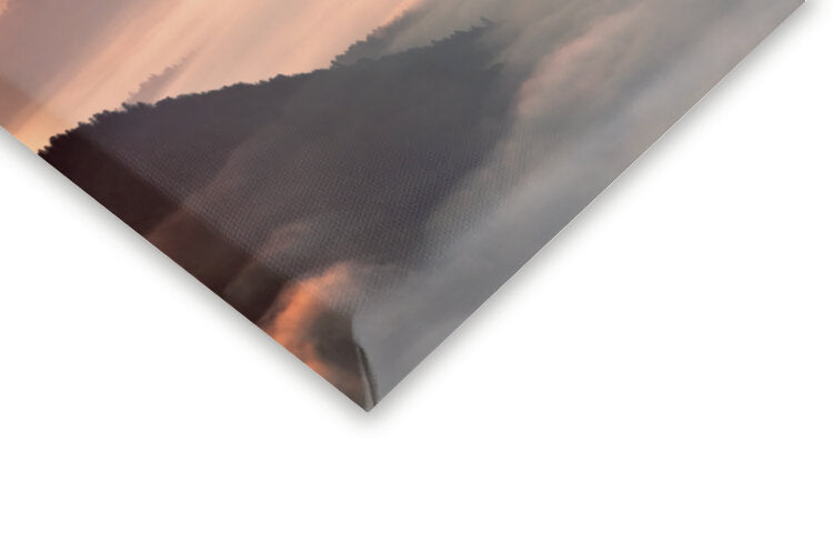 Leinwand Poster, Bilder foggy morning in the mountains, fproject - Przemyslaw, 65 × 40 cm