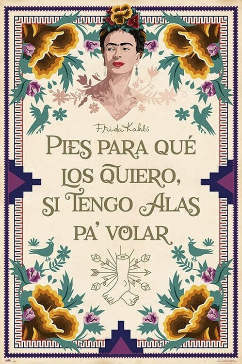 Frida Kahlo Poster, Plakat, 61 × 91.5 cm