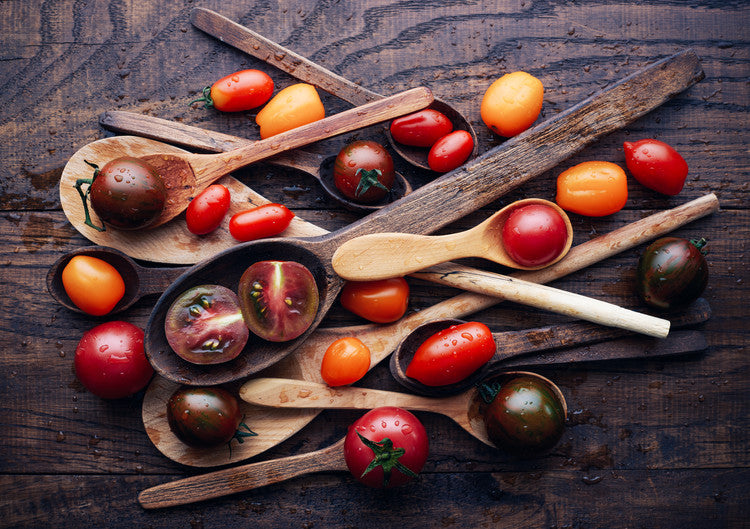 Leinwand Poster, Bilder Spoons&tomatoes, Karina Aleksandrova, 90 × 65 cm