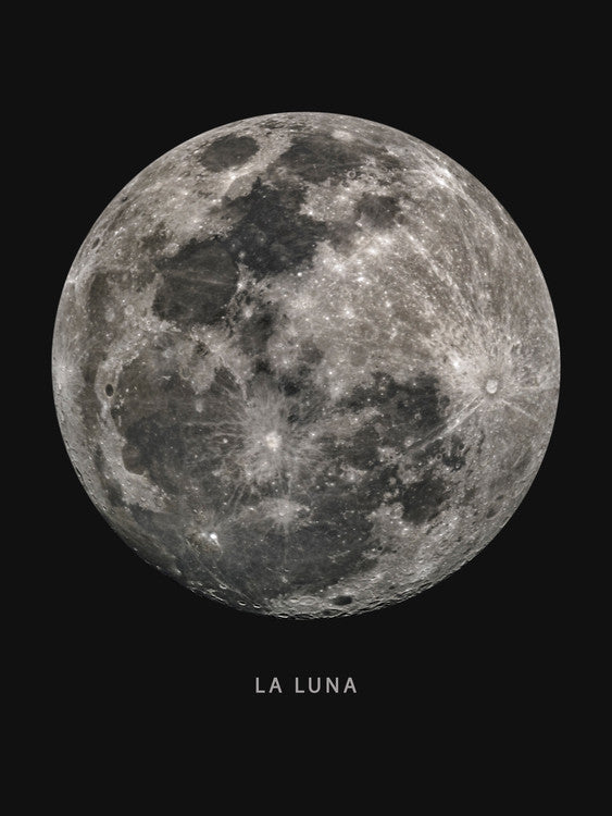 Leinwand Poster, Bilder La luna, Finlay & Noa, 60 × 80 cm