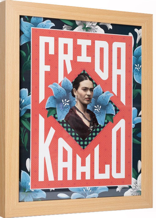 Frida Kahlo Gerahmte Poster, Bilder, 34.5 × 44.3 cm