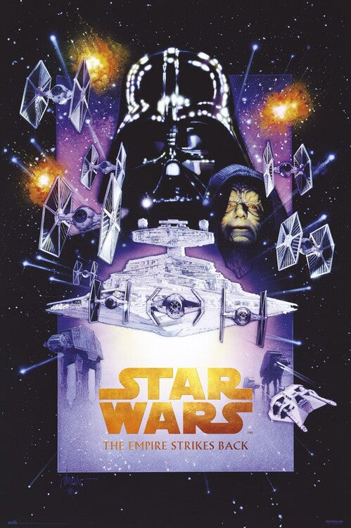 Star Wars: Episode V - Das Imperium schlägt zurück Poster, Plakat, 61 × 91.5 cm