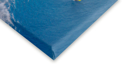 Leinwand Poster, Bilder Surfing Jaws, Peter Stahl, 60 × 40 cm