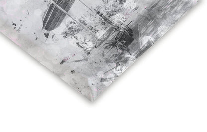 Leinwand Poster, Bilder Graphic Art NEW YORK CITY Manhattan Bridge, Melanie Viola, 50 × 70 cm