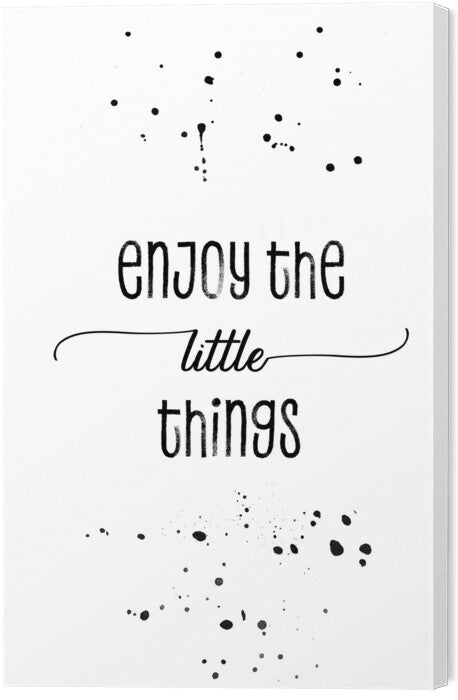 Leinwand Poster, Bilder Enjoy the little things, Melanie Viola, 40 × 60 cm