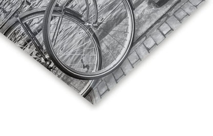 Leinwand Poster, Bilder Typical Amsterdam | Monochrome, Melanie Viola, 60 × 60 cm
