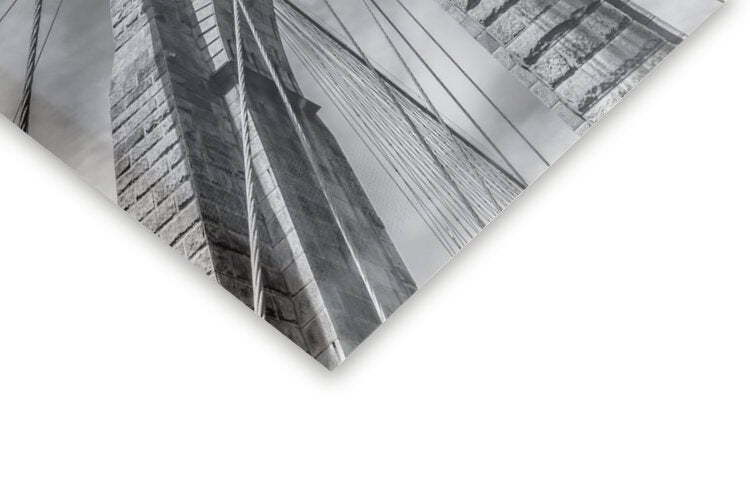 Leinwand Poster, Bilder NEW YORK CITY Brooklyn Bridge in Detail, Melanie Viola, 40 × 60 cm