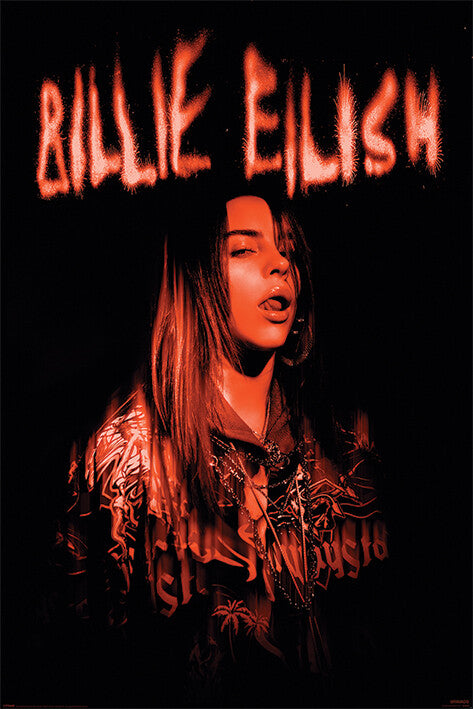 Billie Eilish - Sparks Poster, Plakat, 61 × 91.5 cm