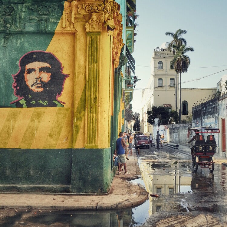 Leinwand Poster, Bilder Grafitti  (La Habana Vieja), Roxana Labagnara, 70 × 70 cm