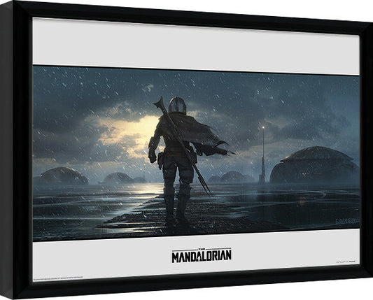 Star Wars: The Mandalorian - Storm Gerahmte Poster, Bilder, 40 × 30 cm