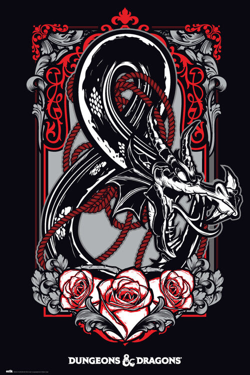 Dungeons & Dragons Poster, Plakat, 61 × 91.5 cm