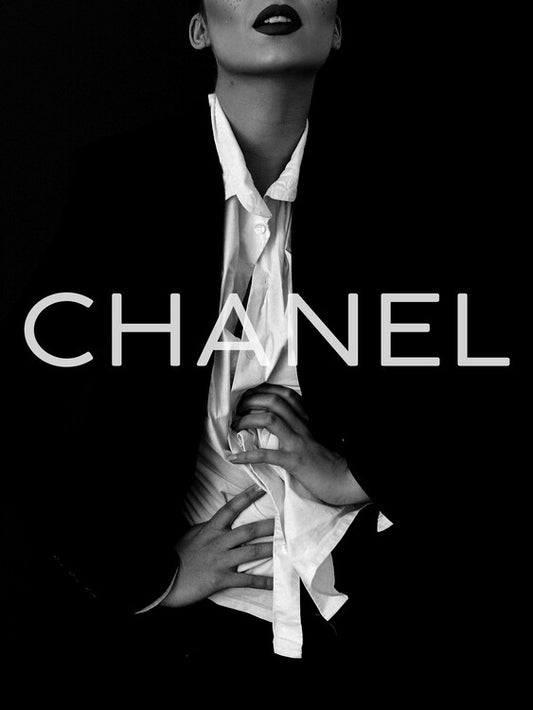 Leinwand Poster, Bilder Chanel model, Finlay & Noa, 60 × 80 cm