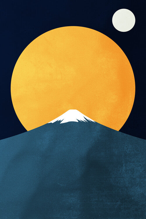 Leinwand Poster, Bilder Himalaya At Night, Kubistika, 60 × 90 cm