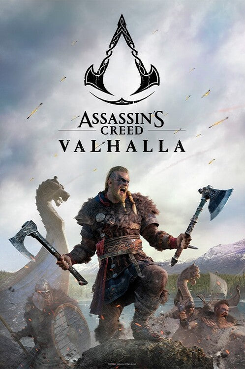 Assassin's Creed: Valhalla - Raid Poster, Plakat, 61 × 91.5 cm