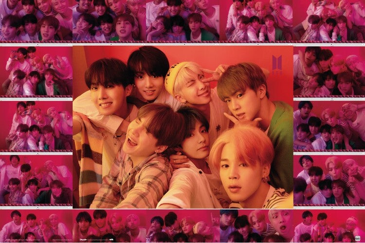 BTS - Selfie Poster, Plakat, 91.5 × 61 cm