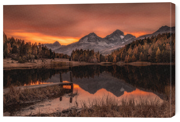 Leinwand Poster, Bilder Calm, Andreas Agazzi, 60 × 40 cm