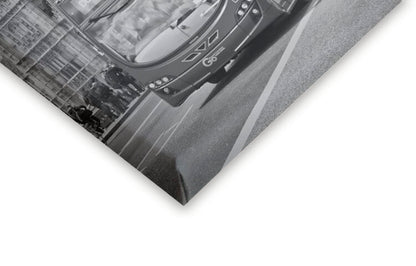 Leinwand Poster, Bilder LONDON Monochrome Houses of Parliament and traffic, Melanie Viola, 40 × 60 cm